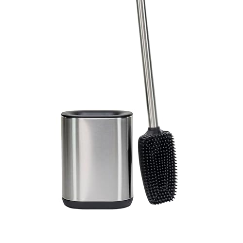Escovas de Banho ERREKE 1 Unidade (Prateado) Erreke - Escovas e suportes de vaso sanitário - prateado, unidade