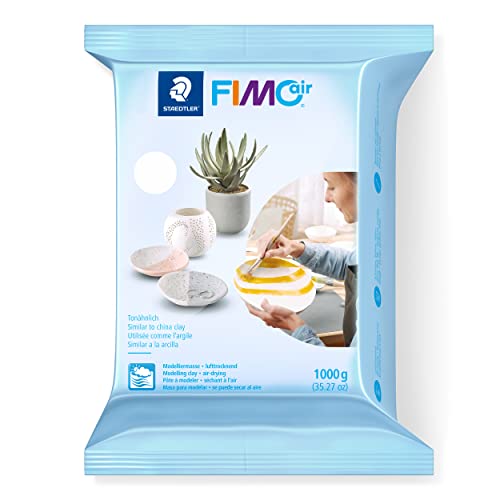 Modelador STAEDTLER Fimo Air Branco (1000 g) Staedtler - Materiais de cerâmica e escultura - modelador, staedtler, fimo air, branco, 1000 g, pasta de modelar
