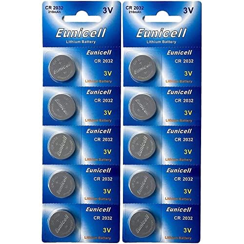 Pilha Recarregável UNICELL CR2032 DL2032 5004LC Eunicell - Baterias de uso geral - litio, cilíndrico, 3 V, 220 mAh