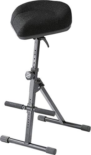 Acessório para bateria de percussão K&M 14046-000-55 König & Meyer - Bancos e banquetas de música - percussão, metal, preto, 50 cm