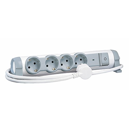 Extensão Elétrica C2G 80798 4 tomadas Multicor Legrand - Fios e cabos elétricos - extensão elétrica, c2g 80798, 4 tomadas, multicor
