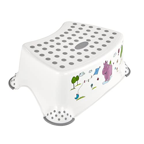 Escada de Madeira TOMY Hippo (Idade Mínima Recomendada: 1 ano) keeeper - Banquetas - antiderrapante, robusto, 100 kg, 1 ano