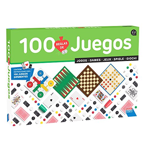 Jogo de Tabuleiro FALOMIR 100 Juegos Reunidos (Idade Mínima Recomendada: 3 anos) Falomir - Jogos - jogos reunidos, idade mínima 3 anos