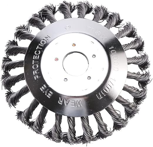 YUET Escova de corte 150 x 25,4 mm (6 polegadas) YUET - Acessórios para aparadores de erva - escova, corte, 6 polegadas