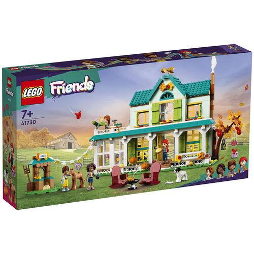 LEGO Friends: Casa de Autumn (Idade mínima recomendada: 7 anos - 203 peças) LEGO - Blocos de encaixe - lego friends, casa autumn, 7 anos, 203 peças