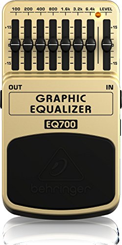 Pedal de efeito BEHRINGER EQ700 | Preto (Acessório Imagem e Som) Behringer - Processadores de efeitos - pedal, efeito, eq700, preto