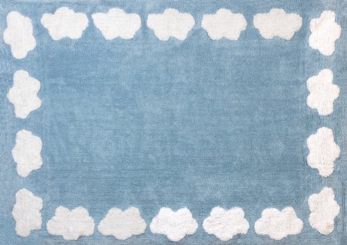 Tapete ARATEXIL Nuvola (Azul - 120 x 160 cm) Aratextil - Tapetes - azul, 120x160 cm