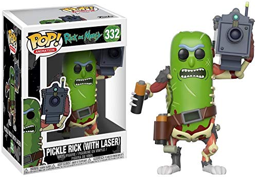 Figura FUNKO POP Rick & Morty: Pickle Rick w/ Laser Funko - Brinquedos - Rick & Morty, Pickle Rick, laser