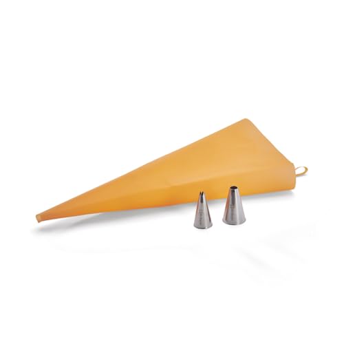 Sacos para Pastelaria e Pão Reutilizáveis De Buyer DE BUYER - Materiais de decoração de bolos - 35 cm, flexível, boquilhas, inoxidável