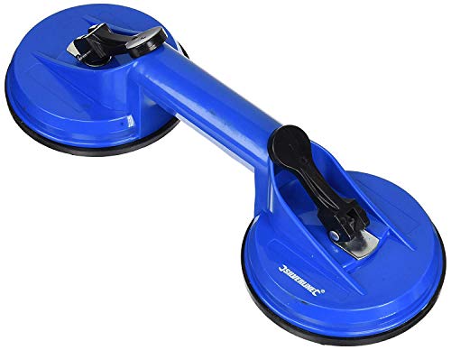 Silverline 877.103 ventosa de sucção e expulsão Preto, Prateado, Vermelho, Amarelo, Azul, Verde, Laranja, Castanho, Cinzento, Branco Silverline - Ganchos de elevação, grampo e manilhas - ventosa, sucção, expulsão, plástico
