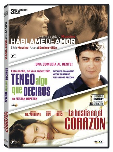DVD Pack: Tengo Algo Que Deciros + Háblame de amor + La bestia en el corazón (Edição em Espanhol) ADSOFILMS - Downloads de música digital - dvd pack, tengo algo que decirte, háblame de amor, la bestia en el corazón, edição em espanhol
