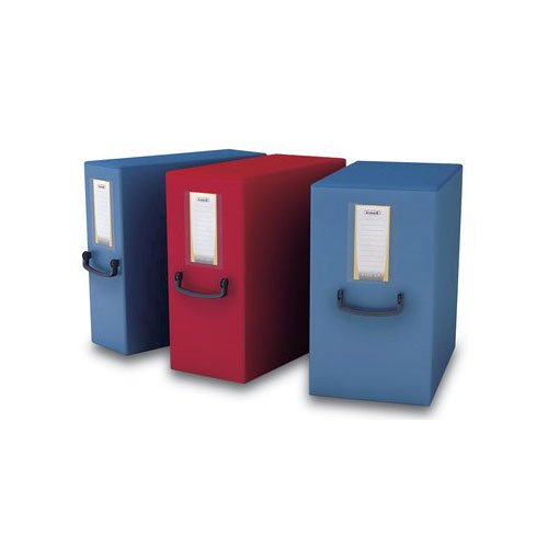 Caixa de Arrumação FELLOWES Pick-Up Azul Fellowes - Arquivamento e organização - 25 litros, resistente, organizadora, alça