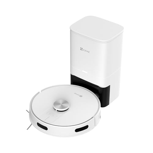Aspirador Robô EZVIZ CS-RE4P (Autonomia: 240 min) EZVIZ - Aspiradores - 240 min, EZVIZ, bateria lidar, filtro hepa