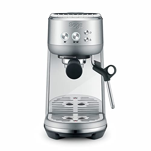 Máquina Café SAGE Bambino (15 bar - 3 Níveis de Moagem) SAGE - Máquinas de café espresso - 15 bar, 3 níveis, 54 mm, vaporizador