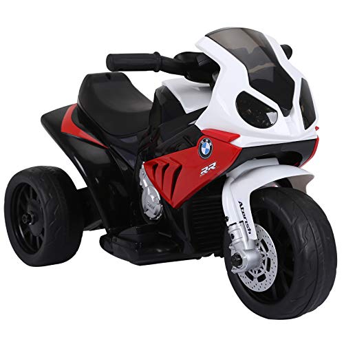 Mota Elétrica HOMCOM Bmw (Idade Mínima: 3 - 66 x 37 x 44 cm) HOMCOM - Veículos elétricos de passeio - mota elétrica, bmw, idade mínima: 3, 66x37x44 cm