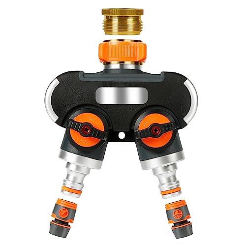 Conector para Mangueira DIE-ALLES 1200-001 Diealles Shine - Acessórios e válvulas para mangueira de jardim - preto, abs, conector