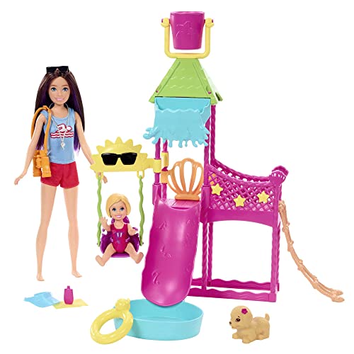 Boneca MATTEL Barbie Skipper Parque Acuático (Idade Mínima: 3 anos) Mattel - Conjuntos de brinquedos - barbie, skipper, parque acuático, idade mínima 3 anos