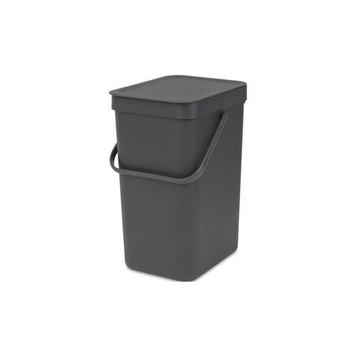 Brabantia Sort & Go Lixo 109805 | 12l - cinza Brabantia - Lixeiras e cestos de lixo - 12L, modular, reciclo, fixação