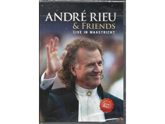 DVD André Rieu & Friends - Live In Maastricht (Edição em Espanhol) Decca - Dvds e vídeos - dvd, andré rieu, amigos, ao vivo, maastricht