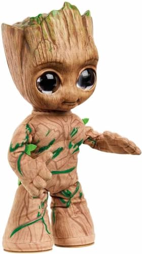 Peluche MARVEL Dancing And Talking Groot (Idade Mínima Recomendada: 3 anos) Mattel - Brinquedos - peluche, marvel, dancing, talking groot, idade mínima recomendada, 3 anos