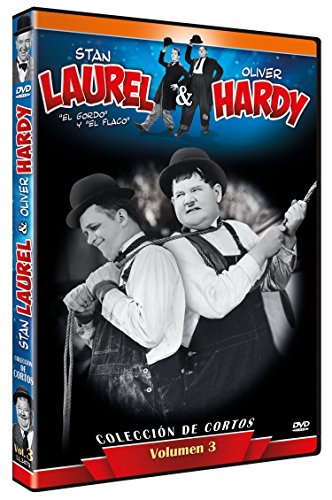 DVD Stan Laurel & Oliver Hardy Collection Vol.3 (Edição em Espanhol) Llamentol S.L. - Dvds e vídeos - dvd, stan laurel, oliver hardy, coleção, edição em espanhol