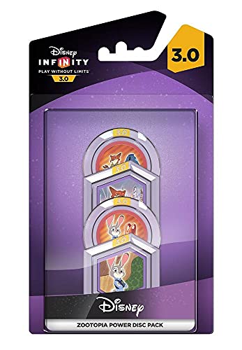Power Disc Pack Disney Infinity 3.0 Zootropia Nintendo - Acessórios para consoles de videogame - Power Discs, disney infinity 3.0, zootropia, efeitos no jogo