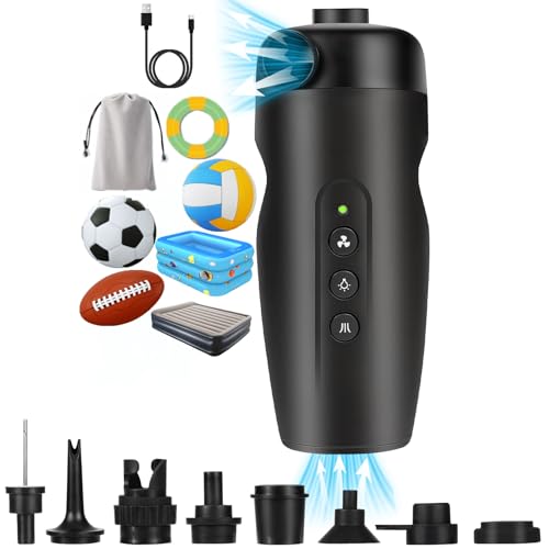 Bomba de Ar Glovios Air Pump | Preto (Manutenção) Glovios - Bombas de hardware - 20PSI, alta pressão, portátil, flutuadores