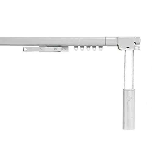 Rolo para Cortina de Parede e Teto 210-390 Cm Branco STORESDECO - Varões para cortinas e draperies - rolo, cortina, parede, teto, branco