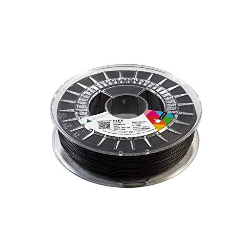 Fio Elástico Flex 1.75Mm 750G Smarfil Preto SILVERLIT - Acessórios para impressoras 3d - elástico, flexível, preto