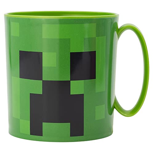 Caneca MINECRAFT (390ml - Plástico - Multicor) Stor - Canecas - 390ml, plástico, multicor