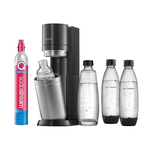 Máquina de Água Carbonatada SODASTREAM 6000019773 SODASTREAM - Fabricantes de refrigerantes - 2 litros, fácil de utilizar, sistema de segurança, compatível com botellas