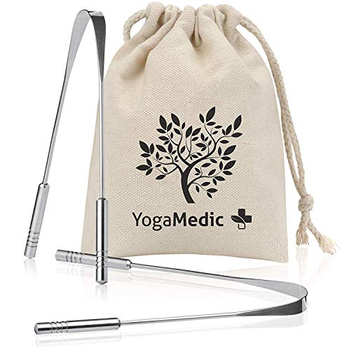 Escovas de Língua YOGAMEDIC Limpiador de Lengua (2x) YOGAMEDIC - Raspadores de língua - limpador, lengua, escova