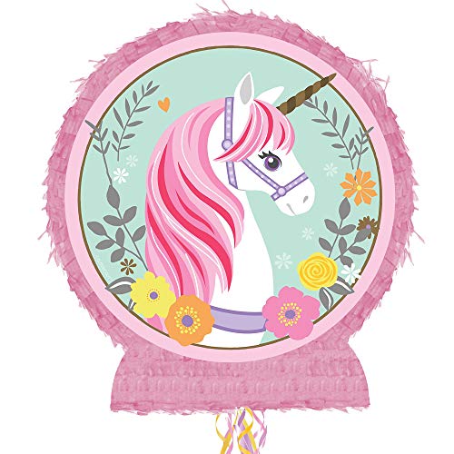 Pião DISFRAZZES Unicornio Líneas Coloridas (55 cm) amscan - Camisas e tops - unicórnio, coloridas, 55 cm