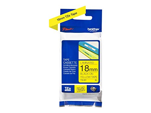 Fita para Etiquetadora BROTHER TZE-641 Preto Brother - Fitas de etiquetas e recargas - preto, etiquetadora, brother