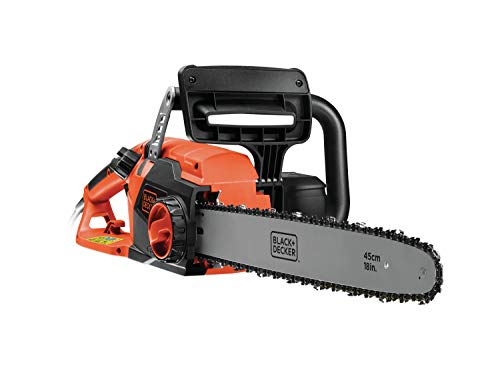 Motosserra BLACK & DECKER CS2245 (Com Fio - 2200 W) BLACK + DECKER - Ferramentas elétricas multifuncionais - 2200 W, 150 ml, 45 cm, lubrificação automática