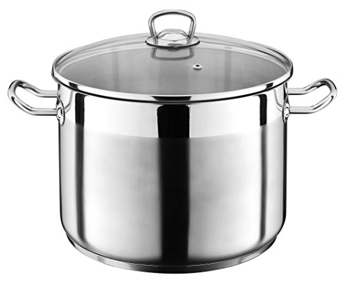 Caçarola em Aço Inoxidável GSW 17L Vermelho GSW - Utensílios de cozinha - aço inoxidável, 1,7l, vermelho