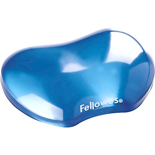 Apoio de Pulsos FELLOWES 8045101 em Azul Fellowes - Apoio de pulso para teclado e mouse - azul, gel, apoio