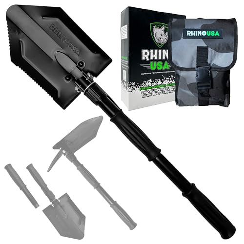 Pá com Punho RHINO USA (Carbono - 21.5 x 11.7 x 3.4 cm) Rhino USA - Roupa - carbono, caminhos florestais, polipropileno, 21.5 x 11.7 x 3.4 cm