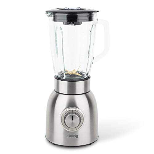 Liquidificador H.KOENIG MXK32 (300 W - 3.5 L) H.Koenig - Batedeiras e liquidificadores - 300 W, 3.5 L, velocidade variável, função de pulso, turbo