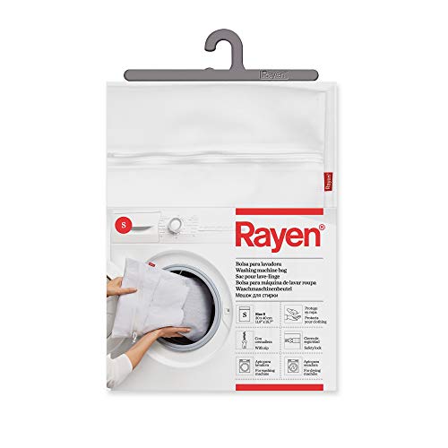 Saco de Lavagem RAYEN (Algodão - Branco) Rayen - Sacos e molduras para lavar roupa - algodão, branco, fecho