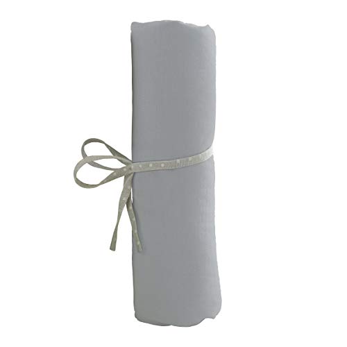 Lençol de Cama BABYCALIN (Algodão - Cinzento) Babycalin - Roupa de cama e cama - algodão, cinzento