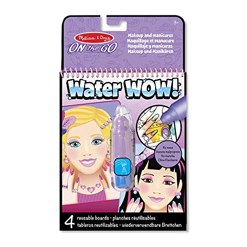 Jogo de Tabuleiro MELISSA & DOUG Water Wow! Makeup & Manicures Melissa & Doug - Banho e corpo - jogo, tabuleiro, melissa & doug, water wow, makeup, manicures