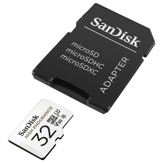 Cartão de Memória MicroSD SANDISK Ultra 32 GB + Adaptador SD Sandisk - Cartões de memória flash - 32 GB, MicroSDHC, uhs-i, 100 MB/s
