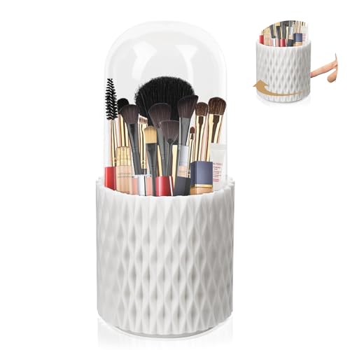 Estojo de Maquilhagem VFANDV 360º com 4 Compartimentos VFANDV - Armazenamento e organização - maquilhagem, compartimentos, branco, PP+PE
