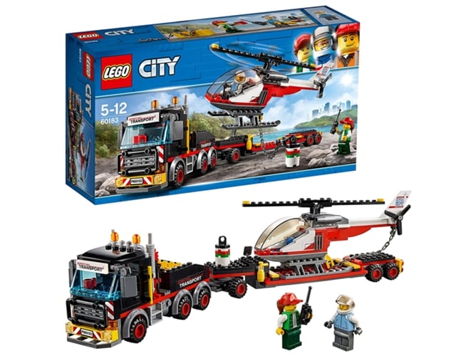 LEGO City - Transportador de Carga Pesado (Idade Mínima: 5) LEGO - Blocos de encaixe - transportador, carga pesada, lego city, 5 anos