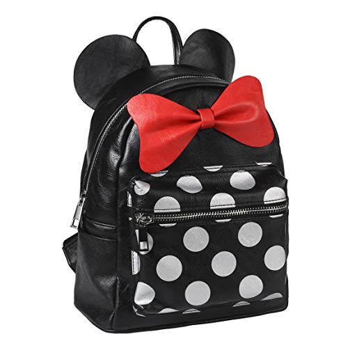 Mochilas CERDA Minnie (Preto - Poliéster - 30x23x8cm) Cerdá - Mochilas - preto, poliéster, 30x23x8cm