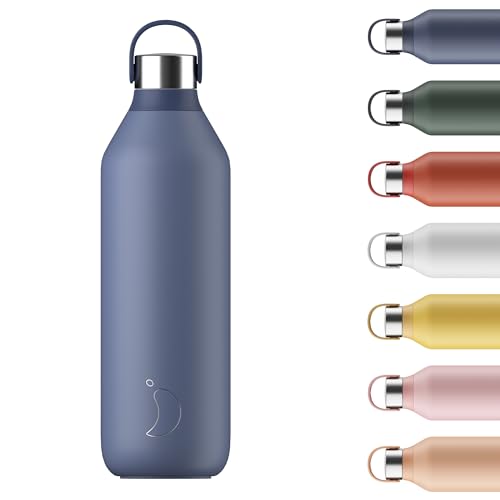 Garrafa Térmica CHILLY'S Whale Azul (1000 ml) Chilly's - Porta-alimentos e bebidas - 1000 ml, polipropileno, temperatura constante, viagem