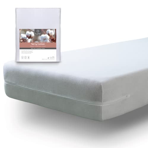 Capa de Colchão TURAL Rizo (Algodão - Branco) Tural - Capas para colchão - algodão, branco