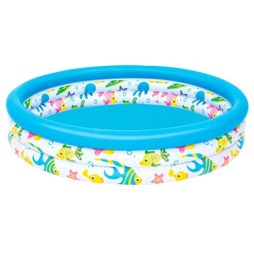 Capa para Piscina BESTWAY Splash & Play Ocean Life Bestway - Piscinas - piscinas infantis, 122x25 cm, válvulas segurança, vinil resistente