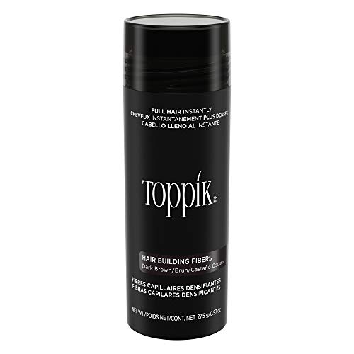 Toppik Fibra Capilar Queratina Natural Loiro Escuro 27.5 Gr TOPPIK - Corretores de queda de cabelo - queratina, natural, loiro escuro